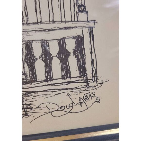 Victorian  Farmhouse sketches signed 79 - Picture 6 of 6